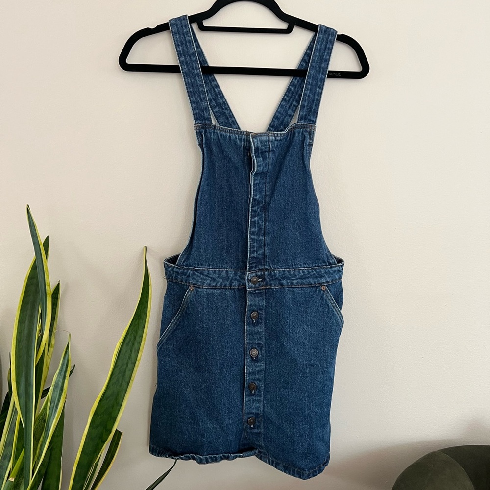 Zara Jean Jumper Overall Mini Dress, size M